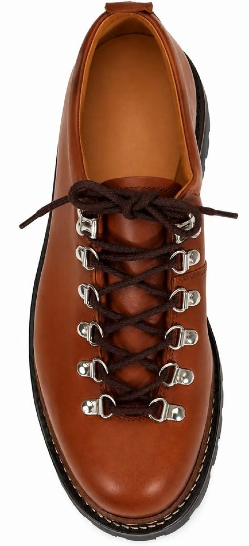 Casual snøresko LV10478 cognac