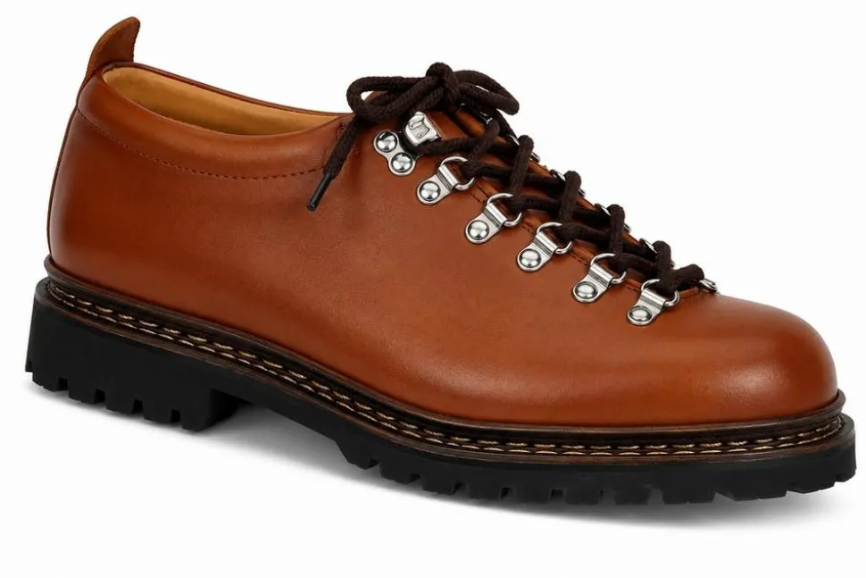 Casual snøresko LV10478 cognac