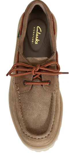 Clarks Cleyhill Boat beige dame