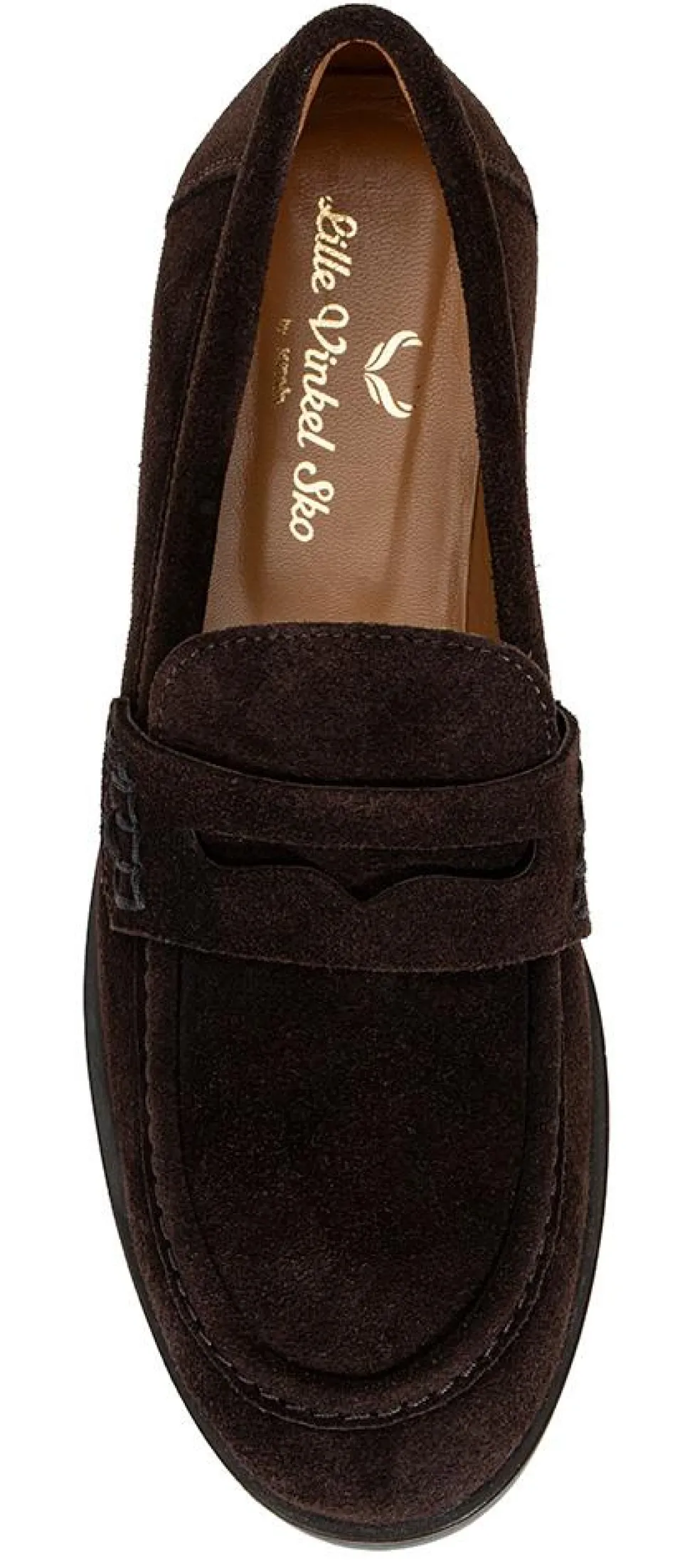 Loafer A7549 semsket brun