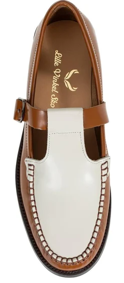 Loafer 164/R-370 brun hvit