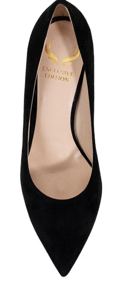 Pumps 1606 sort semsket