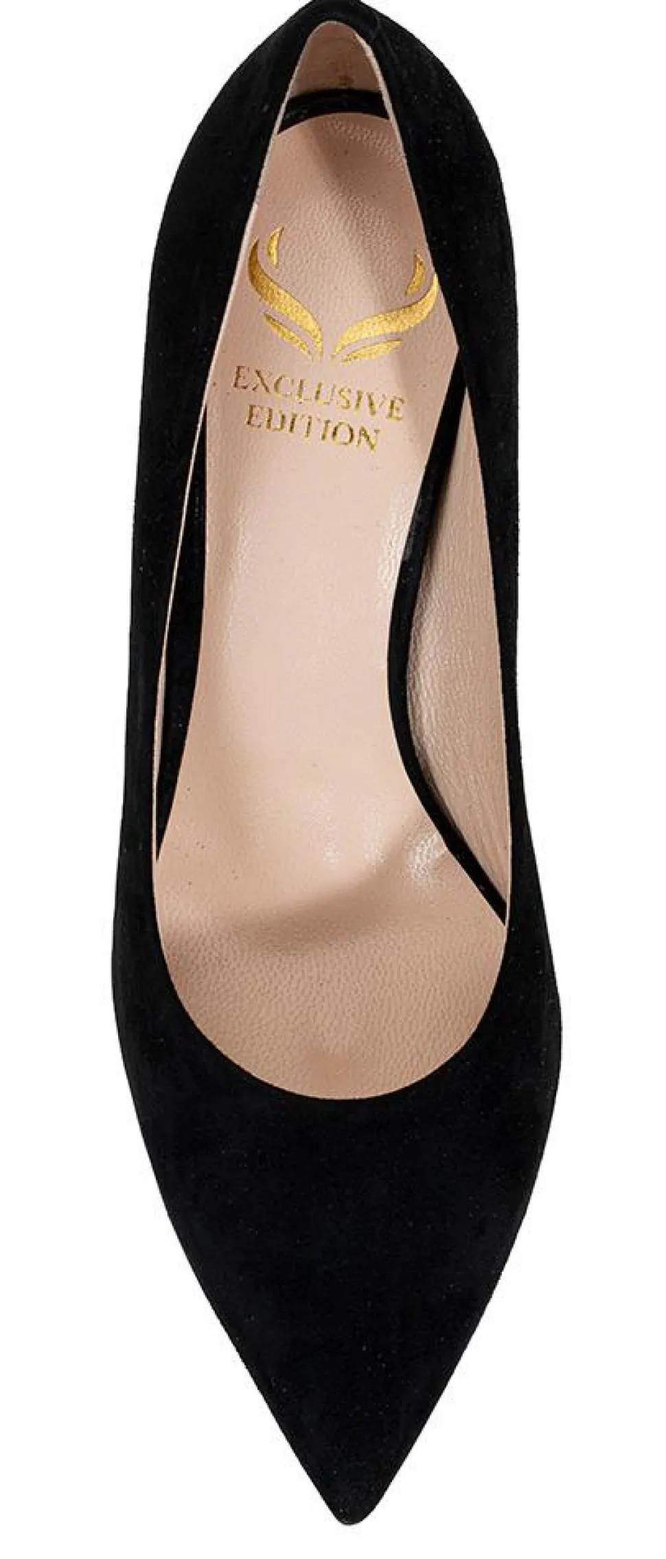 Pumps 1606 sort semsket