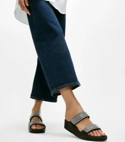 Sandal E5V Lulu sort Maxui Crystal