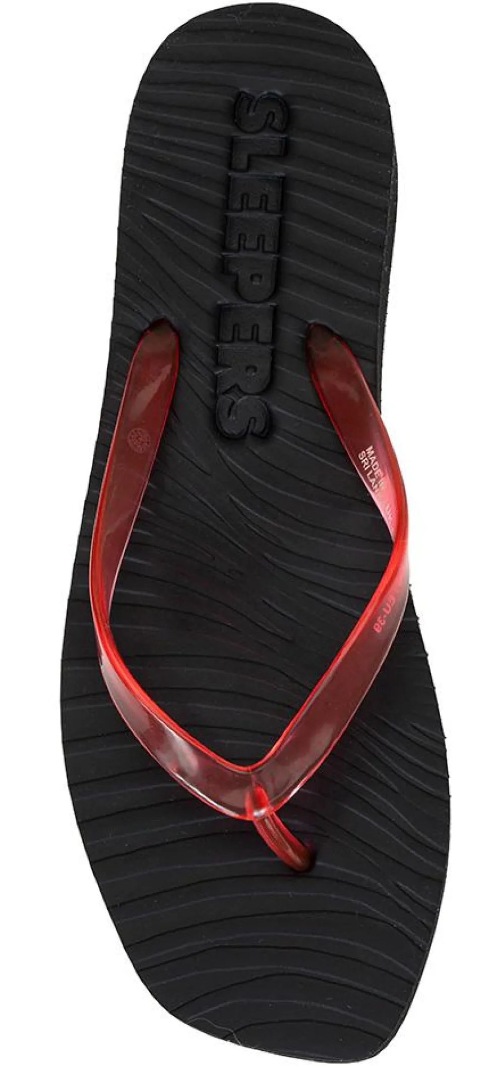 Sandal Tapered Platform Transparent