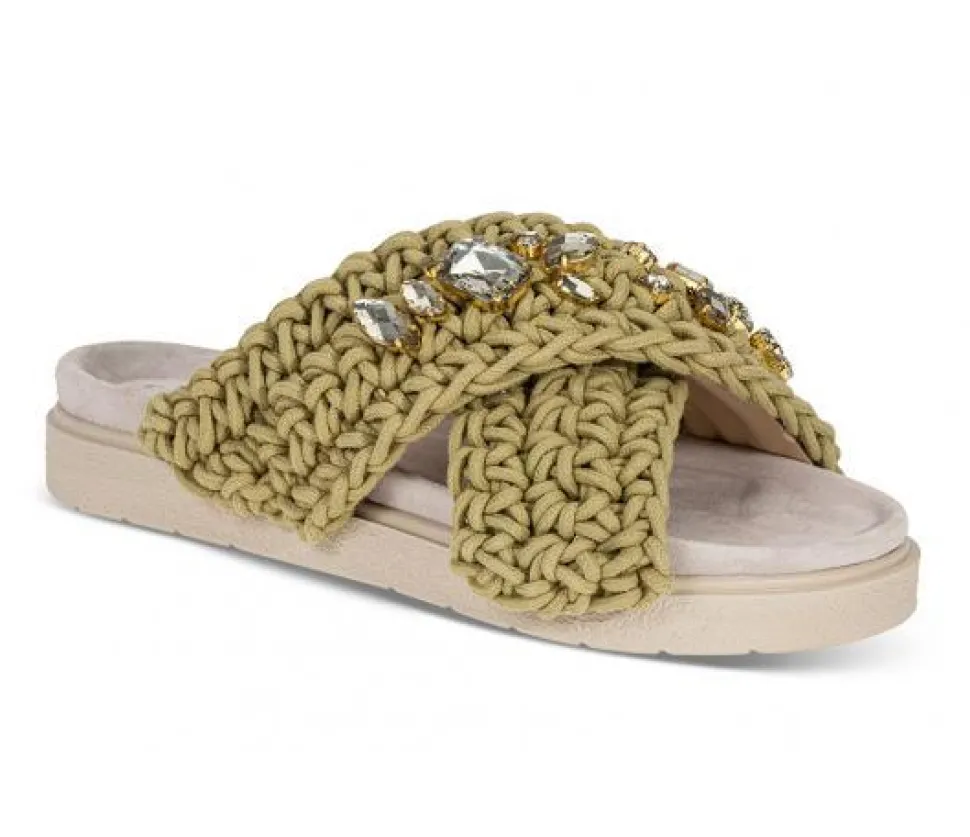 Sandal Woven stone-70