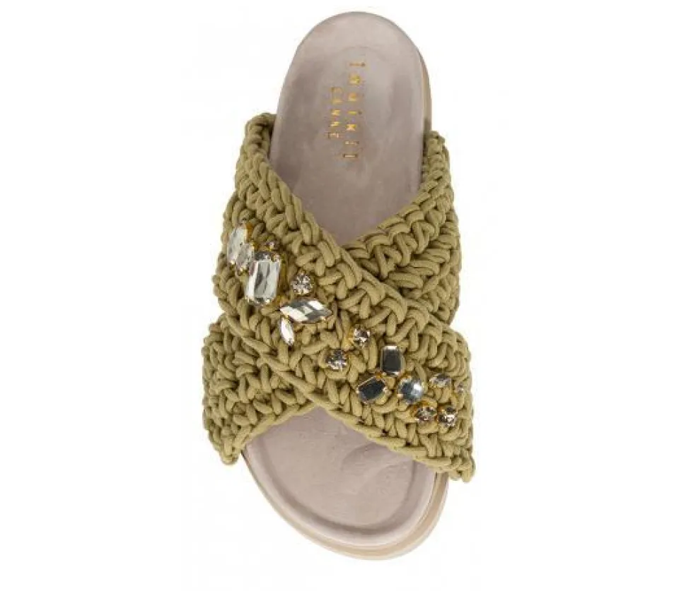 Sandal Woven stone-70