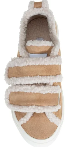 Shearling Low Velcro 35202 beige