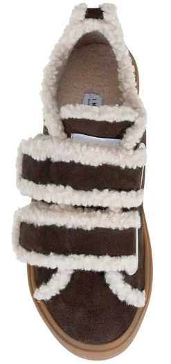 Shearling Low Velcro 35202 brun