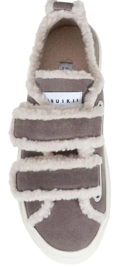 Shearling Low Velcro 35202 grå