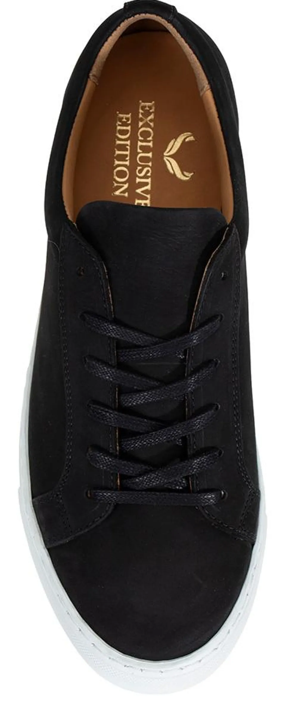Sneakers Pontifi sort nubuck