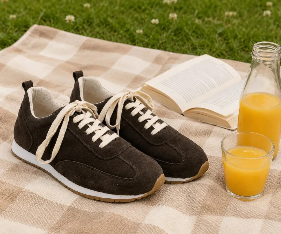 Sneakers Sana brun