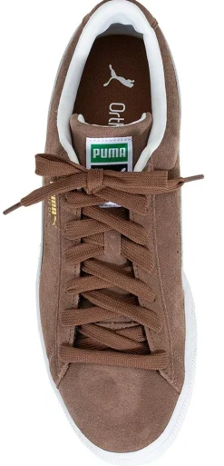 Sneakers Suede 399781 brun herre