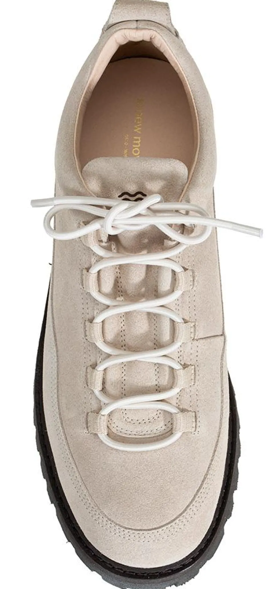 Snøresko Moss W3UA01 beige herre
