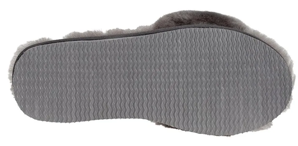 Tøffel Slide Luxe grå