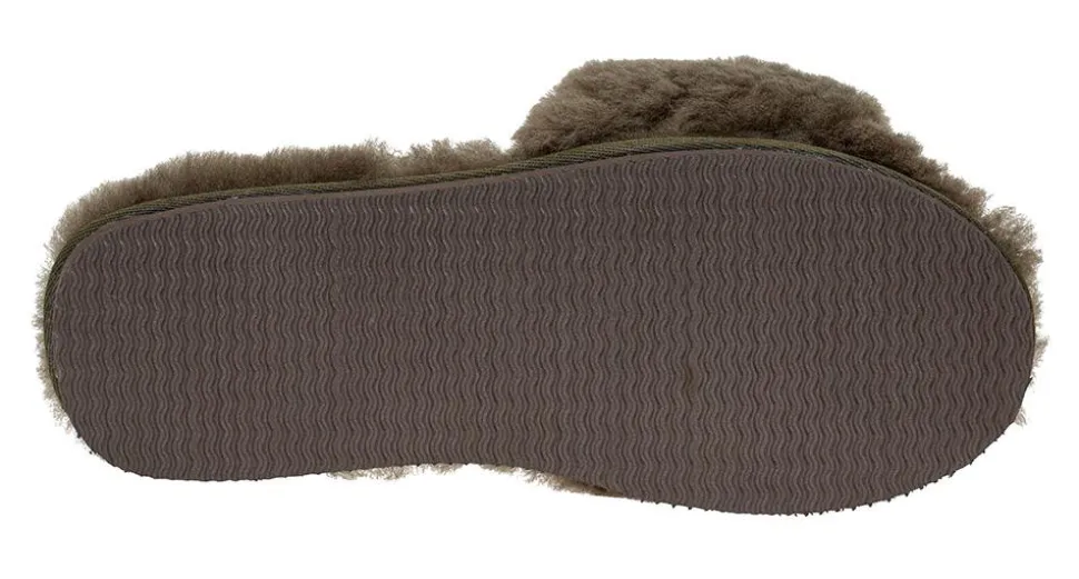 Tøffel Slide Luxe grønn